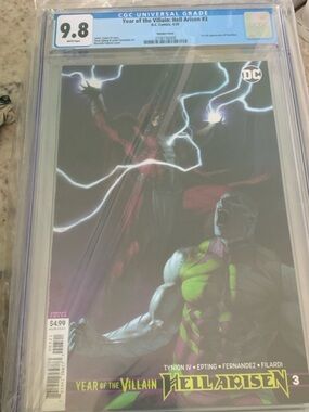 DC Comics Year of the Villain: Hell Arisen #3 Variant CGC 9.8